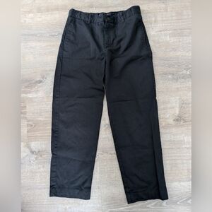 Lands' End Men's Black Chinos